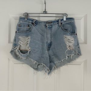 Vintage Levi’s High Waisted Shorts